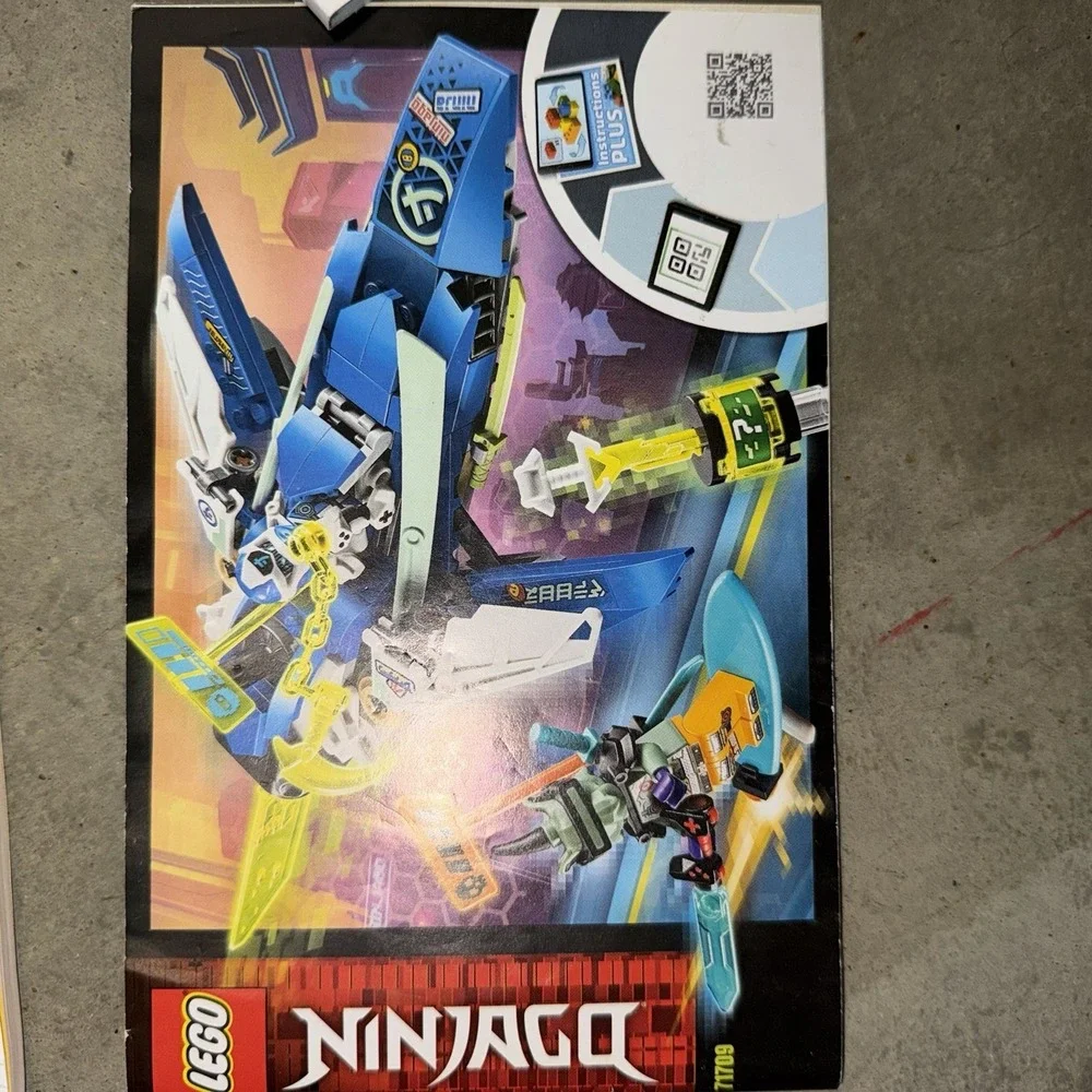 LEGO Ninjago Instruction Manual Lot 71794 71770 71736 Dragons Rising